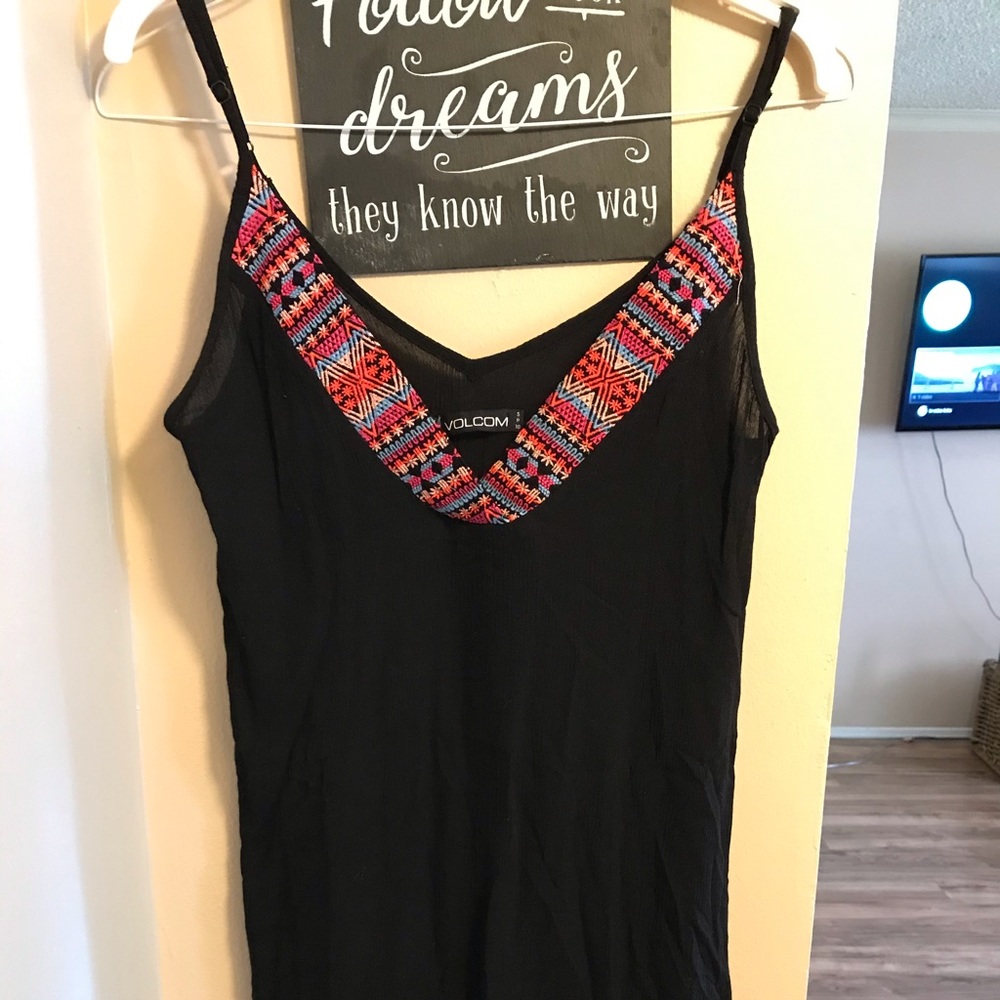 Volcom bathing suit cover up size small